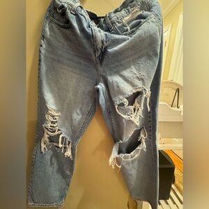 American Eagle Outfitters Blue Denim Shorts